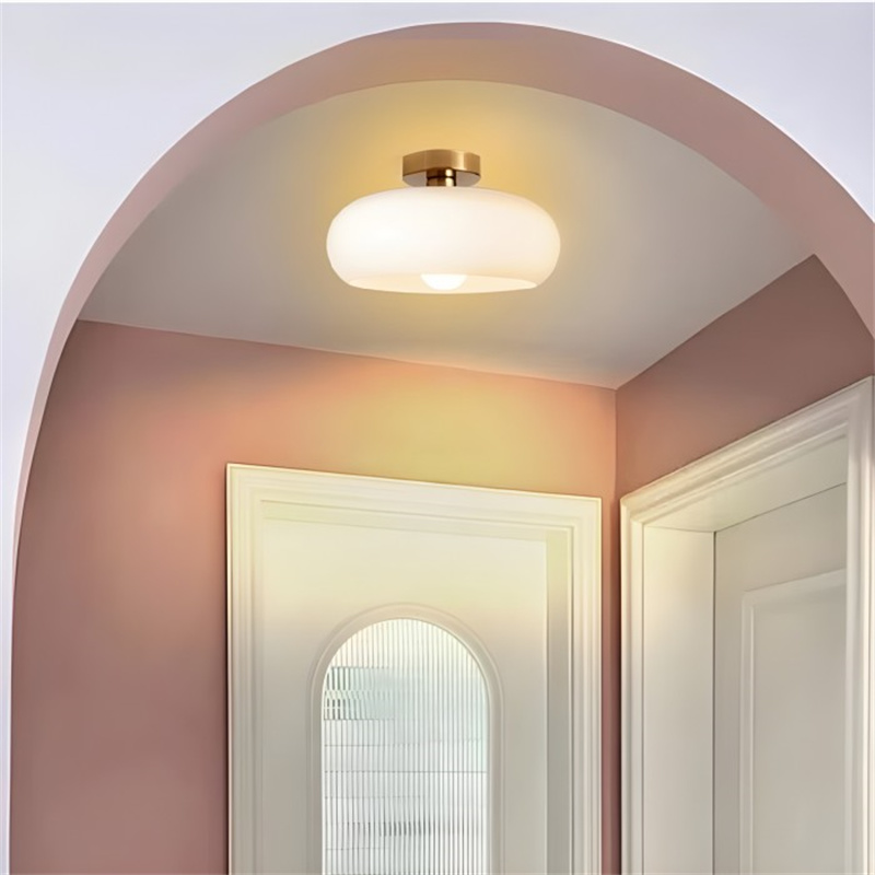 VeluLume | Deckenlampe – Sanftes Bernsteinfarbenes Lichtambiente
