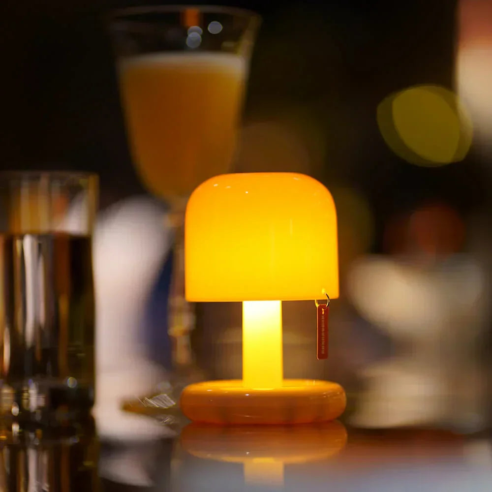 GlowDusk | Tischlampe – Warmes Entspannendes Stimmungslichtprofil