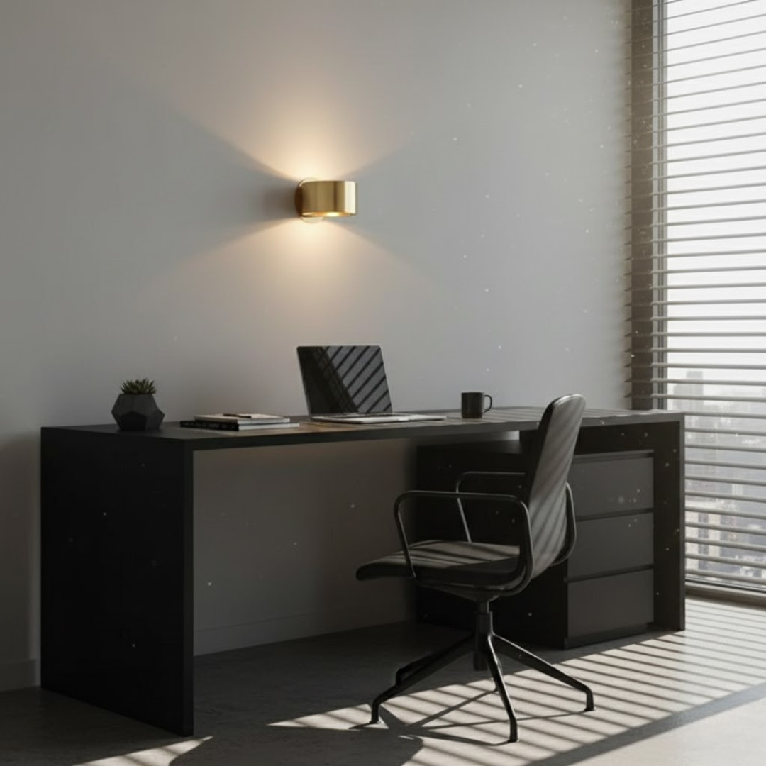 HaloGleam | Wandleuchte – Moderne raffinierte LED-Beleuchtung