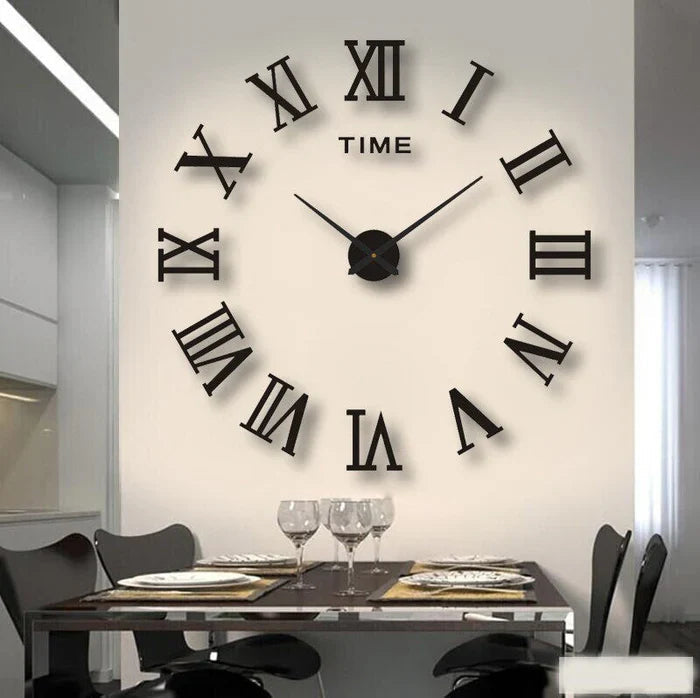 PrimeTick | Wanduhr – leises Uhrwerk für ruhige Wohnbereiche