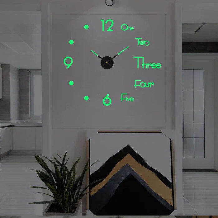 PrimeTick | Wanduhr – leises Uhrwerk für ruhige Wohnbereiche