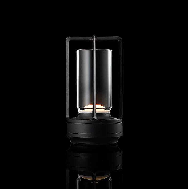 LumiVogue | Kabellose Kristall-Tischlampe – Warmes dimmbares Stimmungslicht