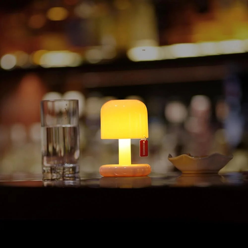 GlowDusk | Tischlampe – Warmes Entspannendes Stimmungslichtprofil
