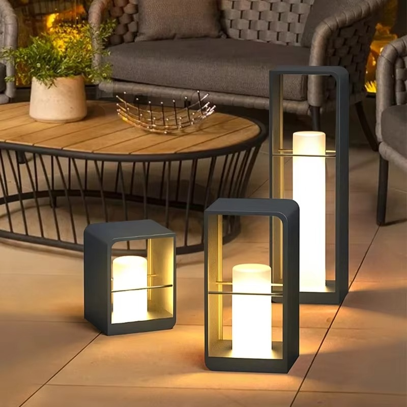 Elegante Solar Gartenlampe – Wetterfeste LED Solarleuchte für Outdoor mit Modernem Design und Einfachem Aufbau 0