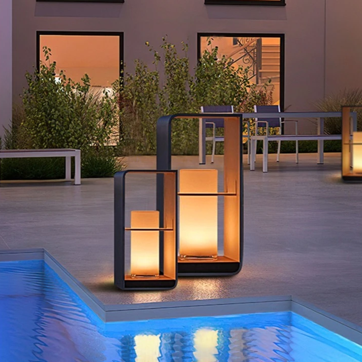Elegante Solar Gartenlampe – Wetterfeste LED Solarleuchte für Outdoor mit Modernem Design und Einfachem Aufbau 2