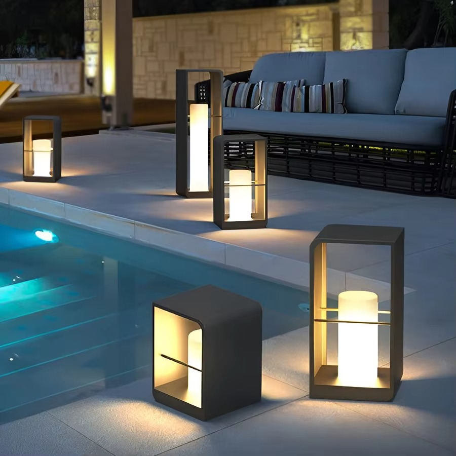 Elegante Solar Gartenlampe – Wetterfeste LED Solarleuchte für Outdoor mit Modernem Design und Einfachem Aufbau 3