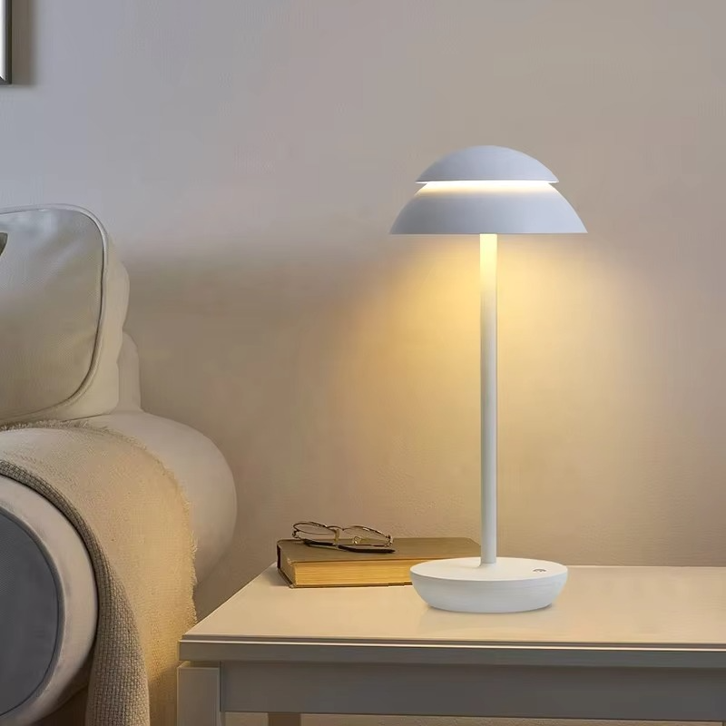 Elegante Tischlampe ohne Kabel mit Touch-Control und Stufenloser Dimmfunktion – Warmes Licht für jedes Ambiente 1
