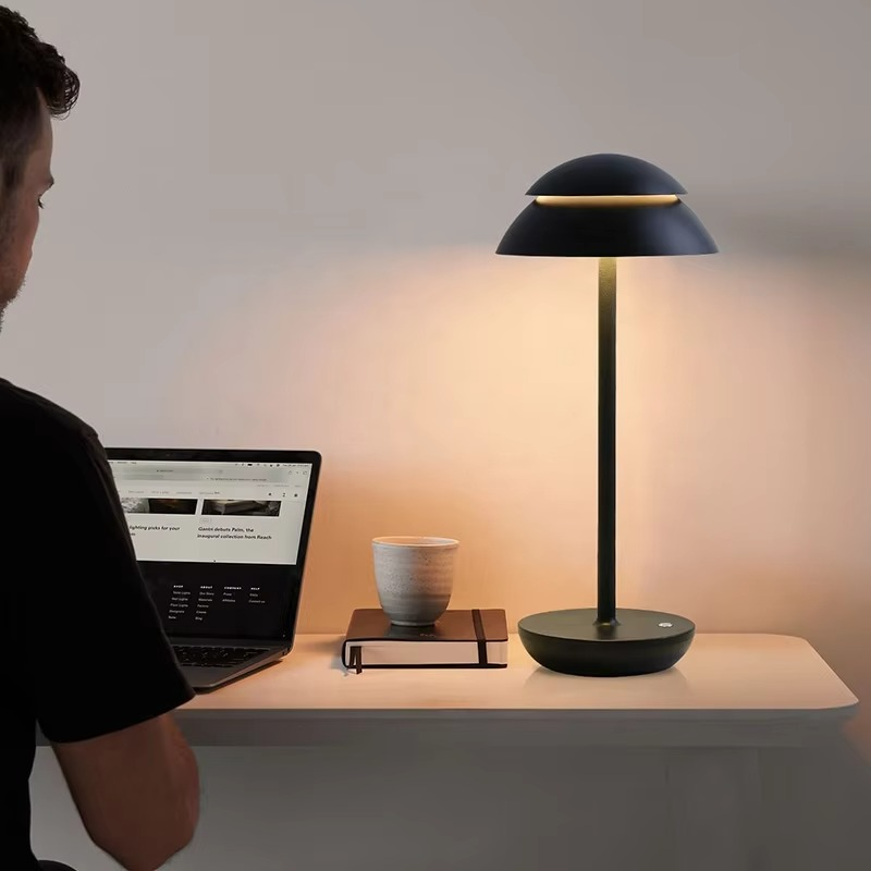 Elegante Tischlampe ohne Kabel mit Touch-Control und Stufenloser Dimmfunktion – Warmes Licht für jedes Ambiente 2
