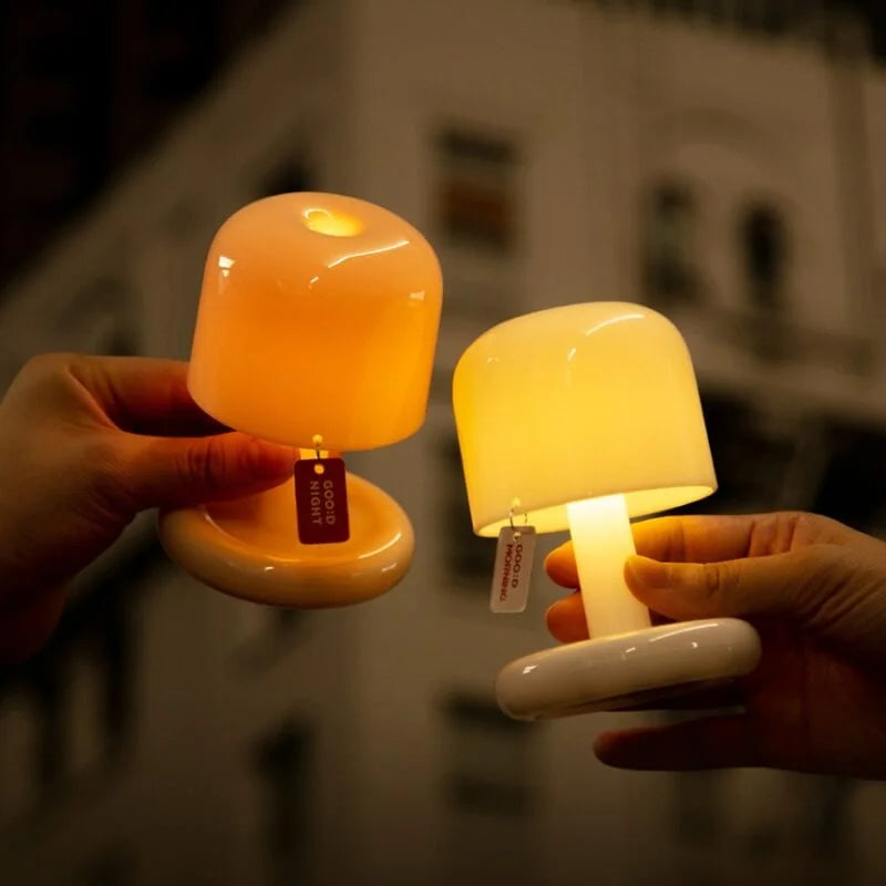 GlowDusk | Tischlampe – Warmes Entspannendes Stimmungslichtprofil