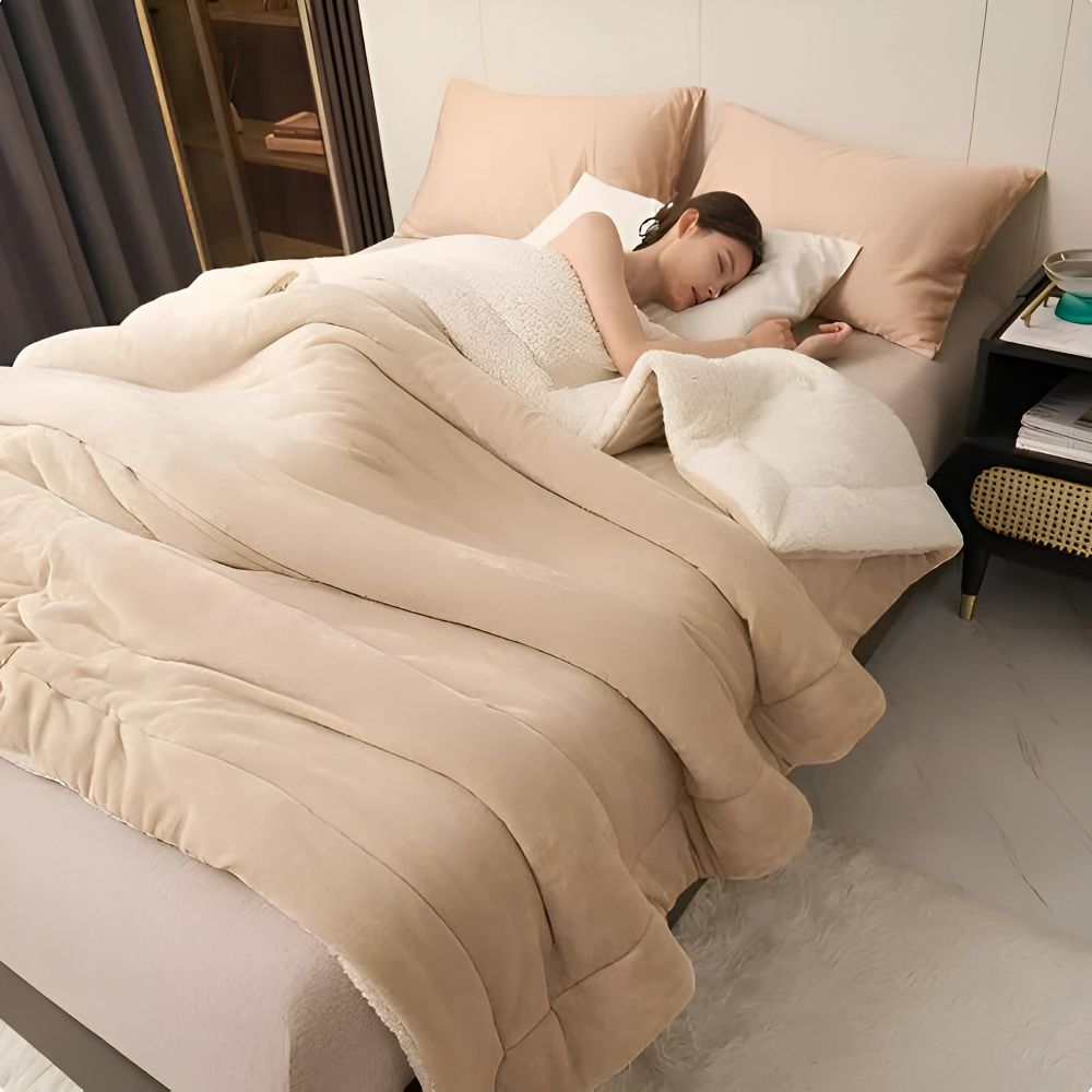 PlushAura | Decke – Elegante Wärmedecke für ein gemütliches Ambiente