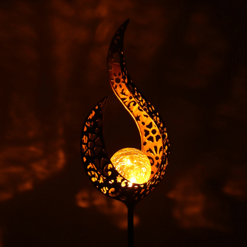 SolarVerve | Garten-Solarlampe – Warmes Flammen-LED-Design für Außenbereiche