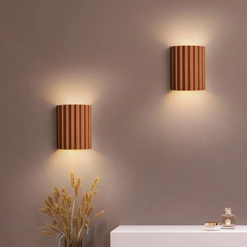 GlowVerve | LED-Wandlampe – Künstlerisches Design mit warmem Ambientelicht