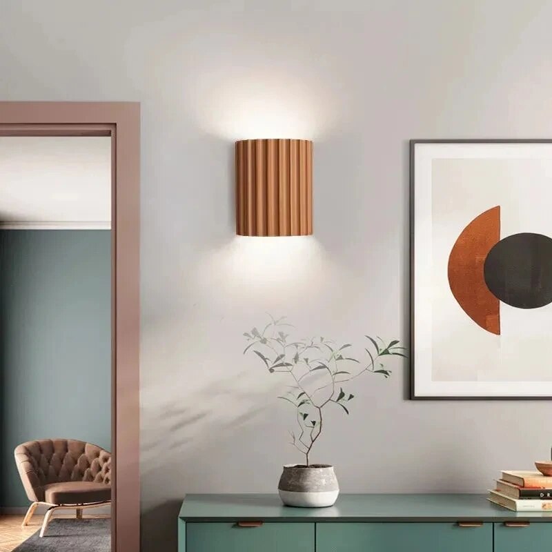 GlowVerve | LED-Wandlampe – Künstlerisches Design mit warmem Ambientelicht