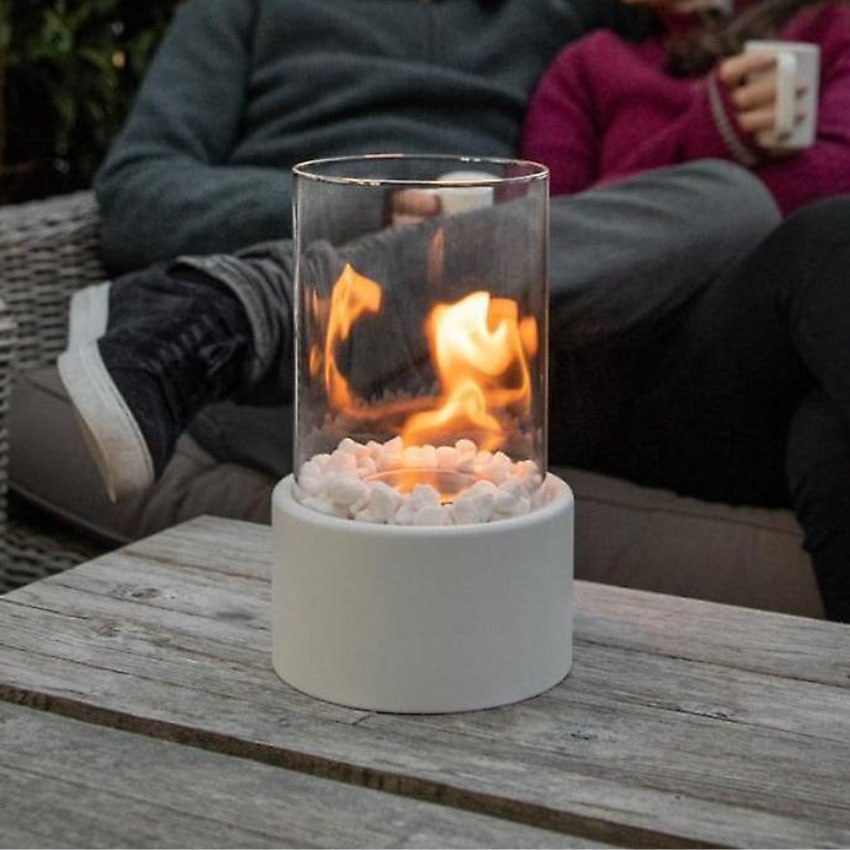 FlameAura | Tischkamin – Rauchfreies modernes Bioethanol-Design