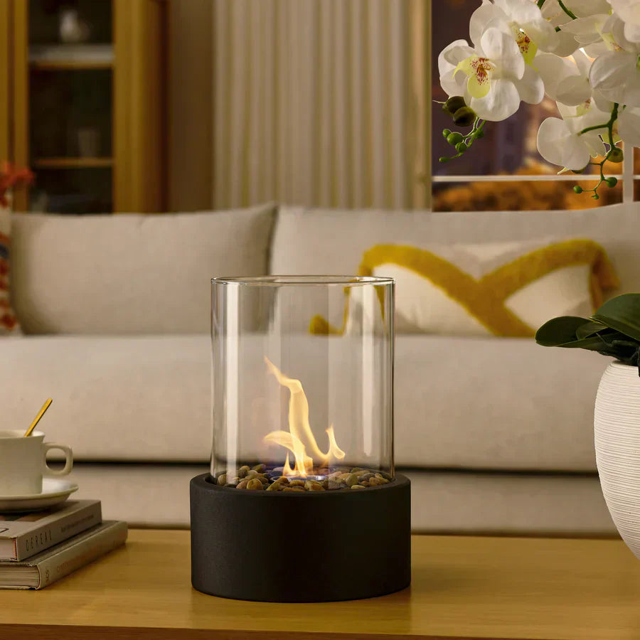 FlameAura | Tischkamin – Rauchfreies modernes Bioethanol-Design