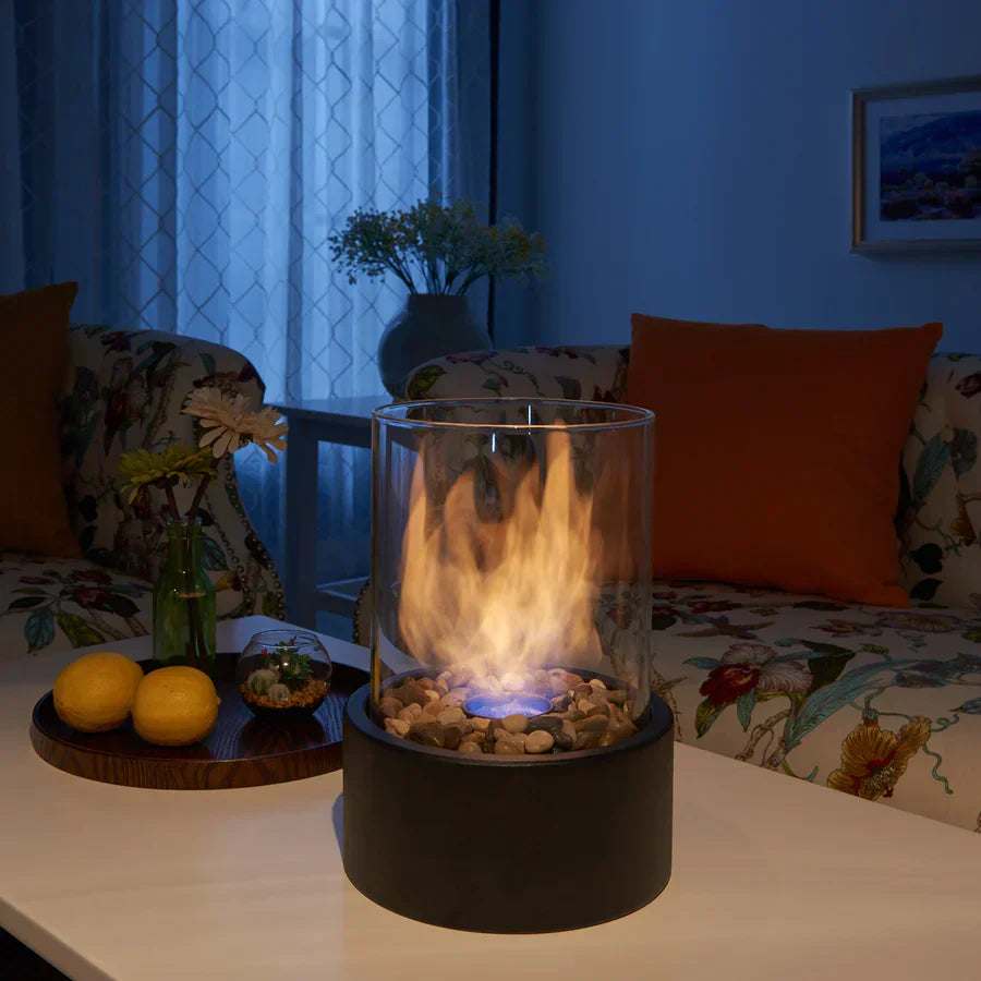FlameAura | Tischkamin – Rauchfreies modernes Bioethanol-Design