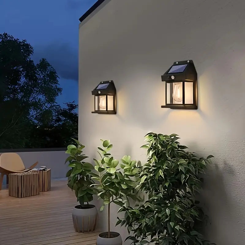BrightSense | Solarleuchte – Bewegungsaktiviertes Starkes Sicherheitslicht