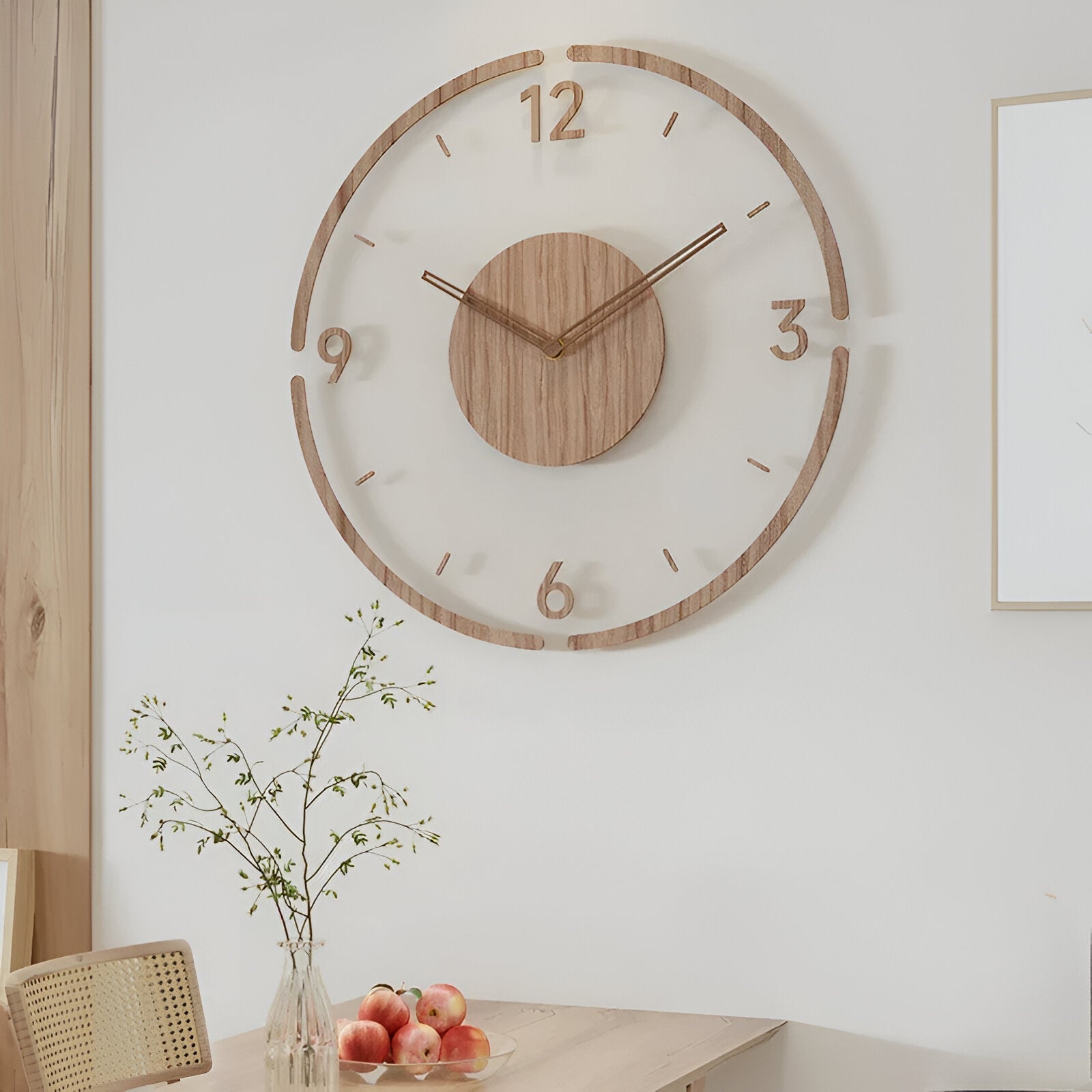 SoftTime | Wanduhr – sanfte Optik für minimalistische Wohnräume