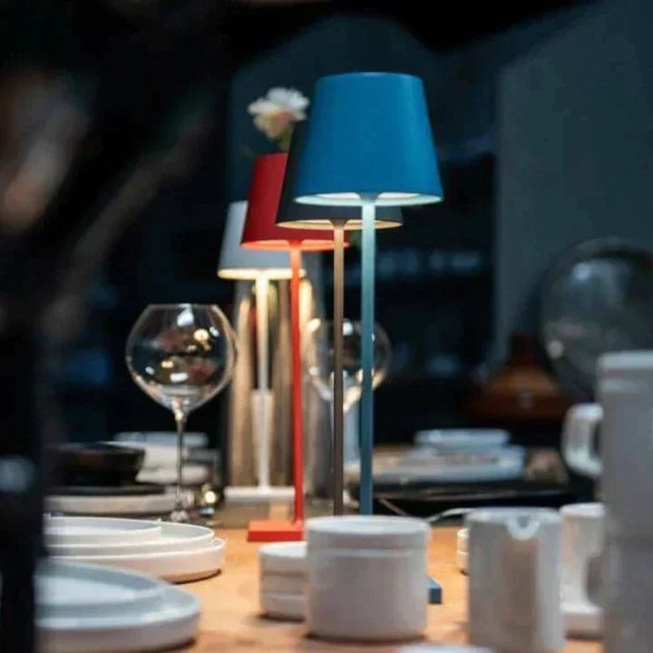 LumaVoy | Tischlampe – Tragbare Warme LED-Beleuchtung