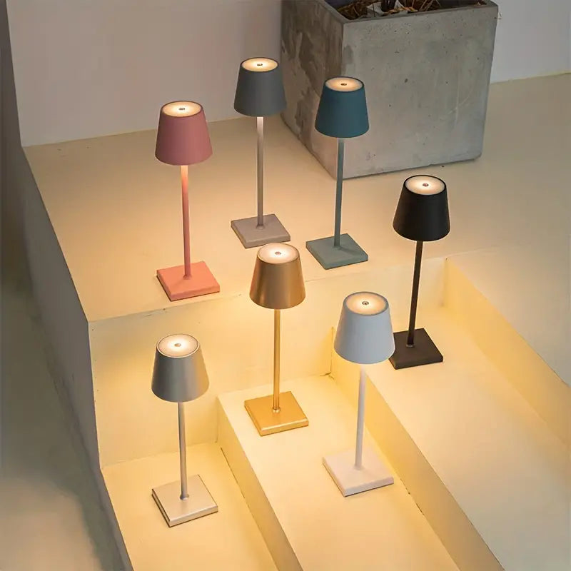 LumaVoy | Tischlampe – Tragbare Warme LED-Beleuchtung
