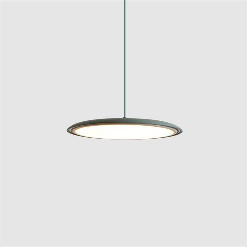 Moderne Macaron Pendelleuchte mit Einstellbarem LED-Licht für Esstisch – Hängelampe in mehreren Farben verfügbar 22