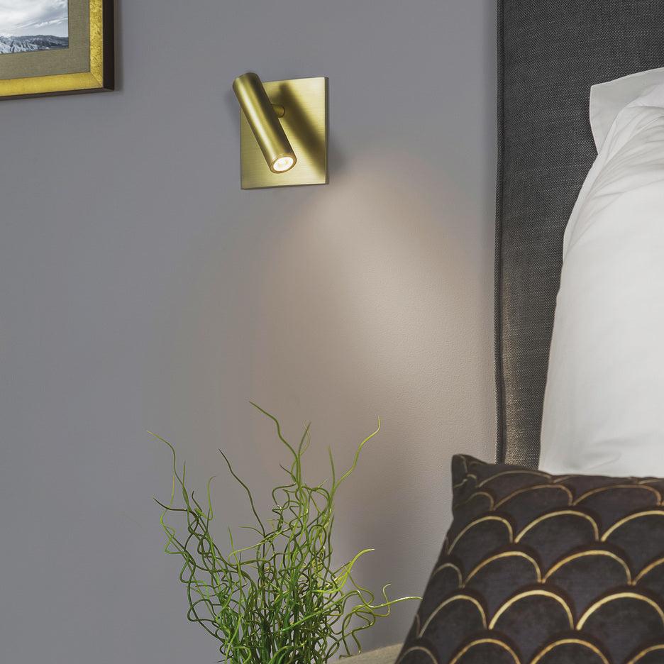 Moderne Wandleuchte mit Integriertem LED – Quadratische Wandlampe in Schwarz für Stilvolle Innenbeleuchtung 3