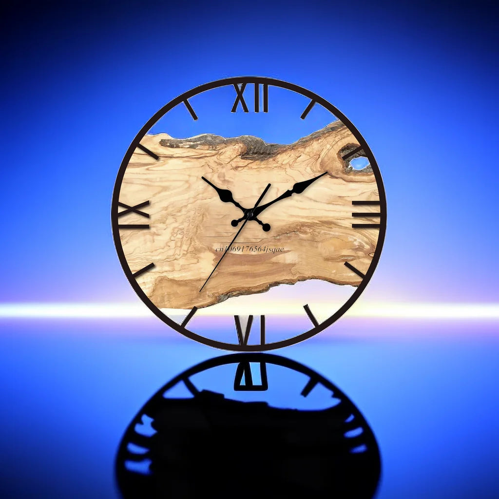 ClearSphere | Wanduhr – transparente Ästhetik für ruhige Atmosphären