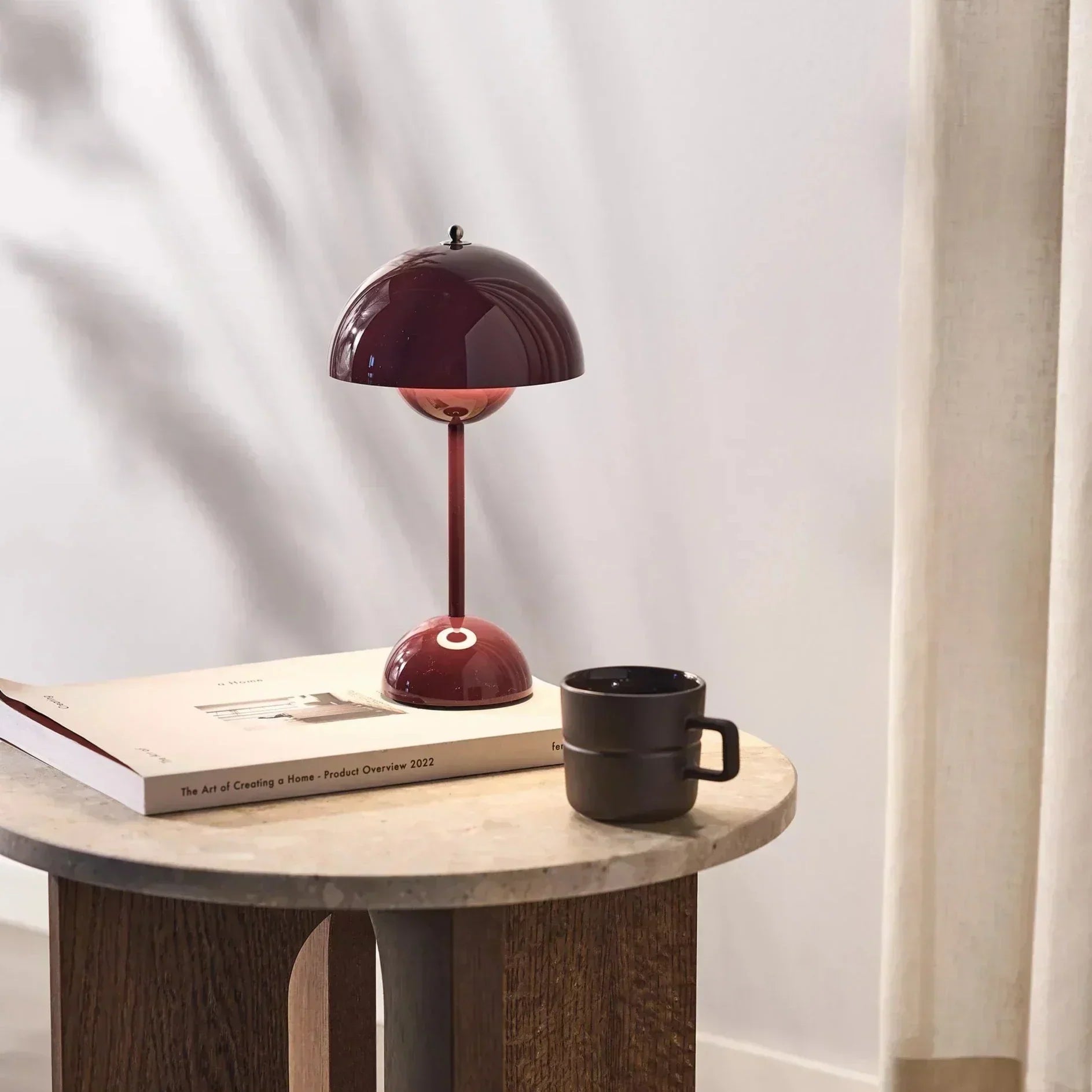 GlowMoss | Tischlampe – Dimmbares modernes Nordic-Design