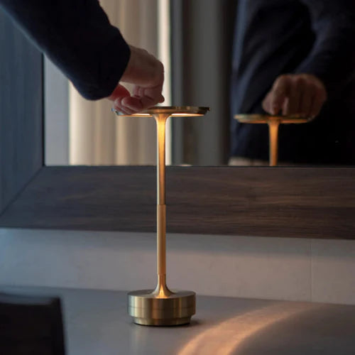 GlowPort | Tischlampe – Kabelloses LED-Licht mit Touchsteuerung