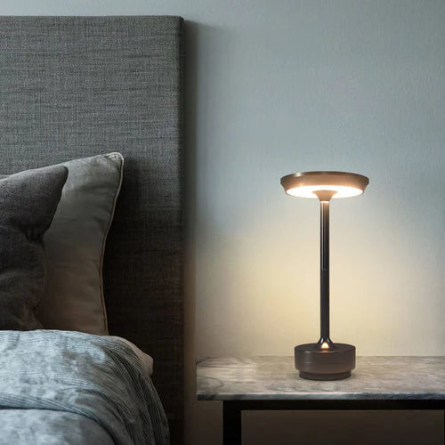 GlowPort | Tischlampe – Kabelloses LED-Licht mit Touchsteuerung