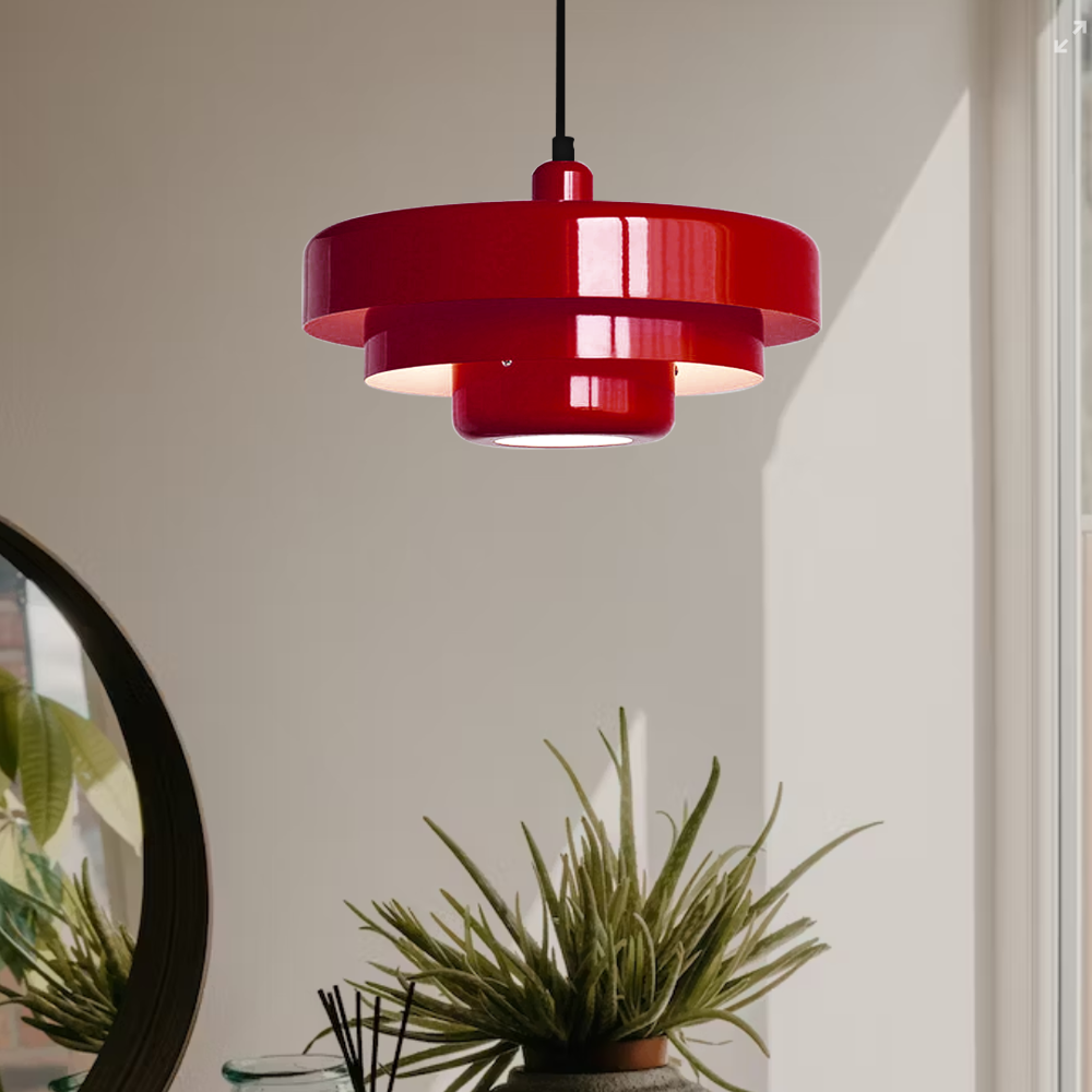 CrystalLoom | Hängeleuchte – Nordisches warmes Glasdesign