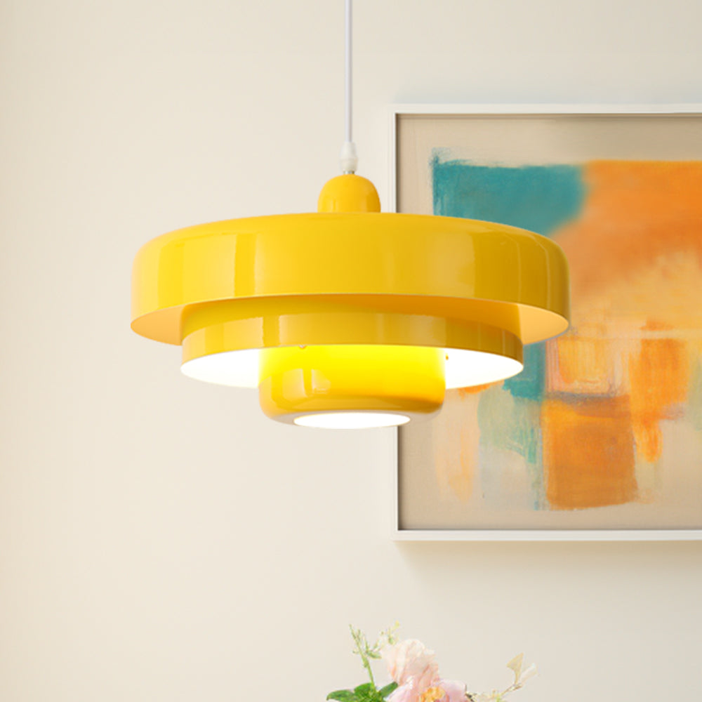 CrystalLoom | Hängeleuchte – Nordisches warmes Glasdesign