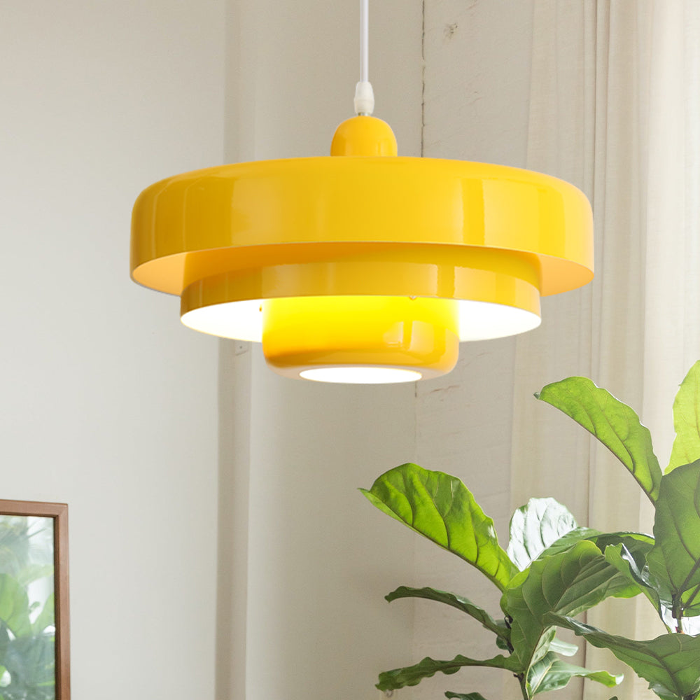 CrystalLoom | Hängeleuchte – Nordisches warmes Glasdesign