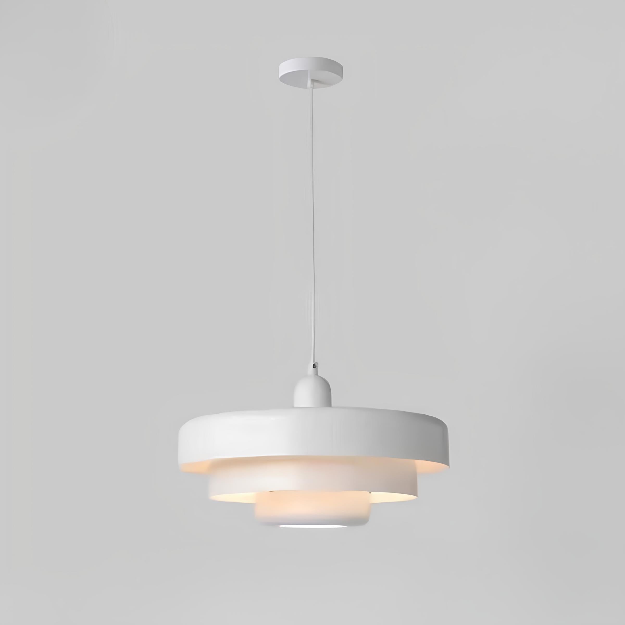 CrystalLoom | Hängeleuchte – Nordisches warmes Glasdesign