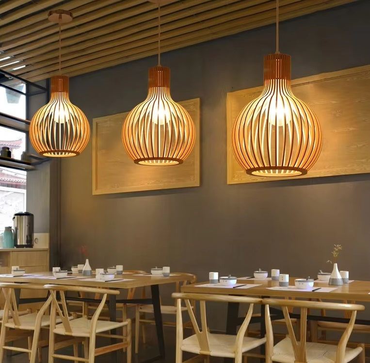 WeaveLoom | Deckenlampe – Harmonisches Geflochtenes Raumlicht