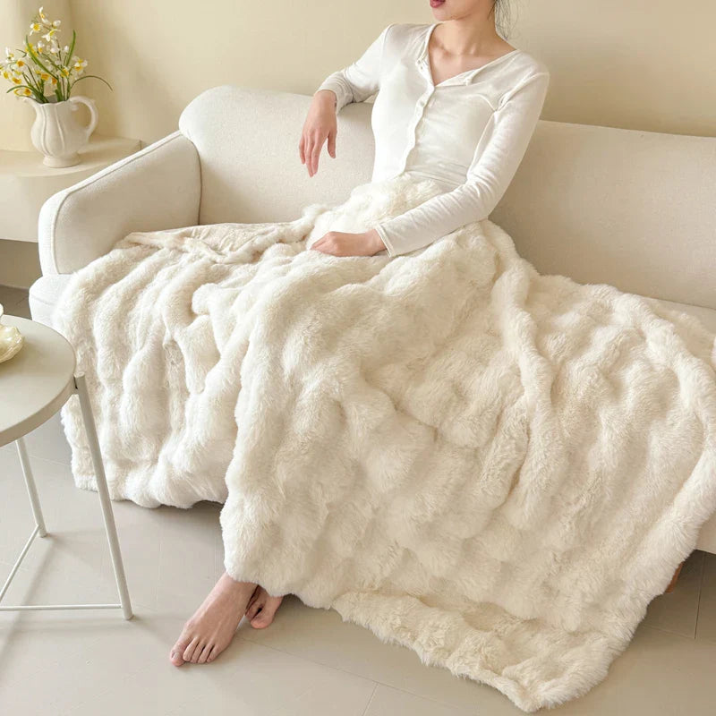 SoftHaven | Kuschel-Decke – doppellagige Wohlfühlwärme für alle Jahreszeiten