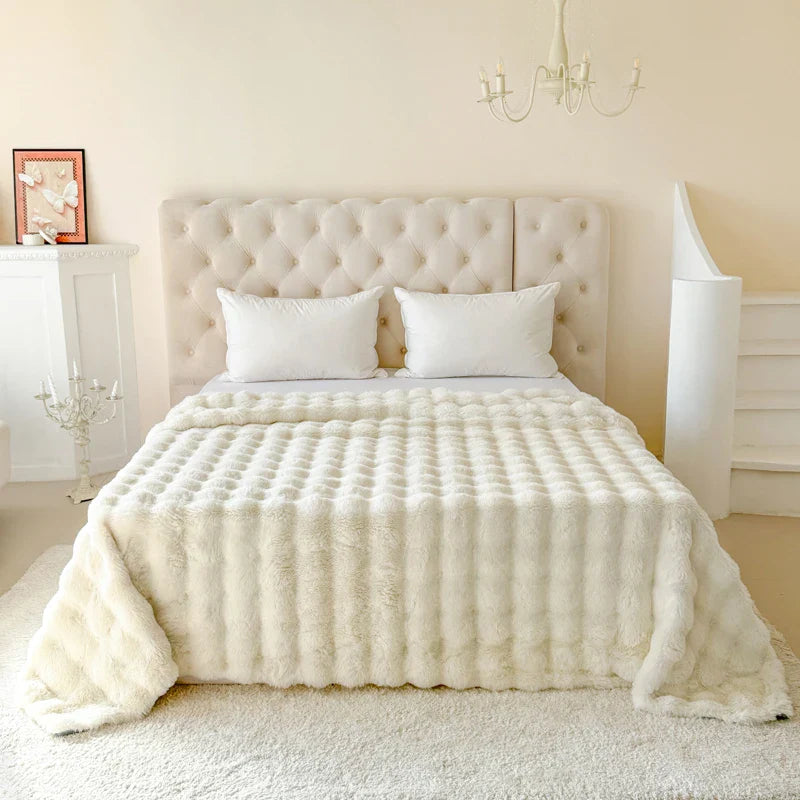 SoftHaven | Kuschel-Decke – doppellagige Wohlfühlwärme für alle Jahreszeiten