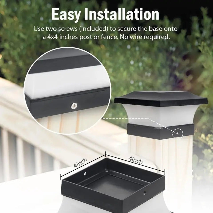 Solarlampe mit IP65 Schutz – Elegante LED Gartenbeleuchtung für Outdoor Bereiche, Warmweiß, Ökologisch und Wetterfest 5