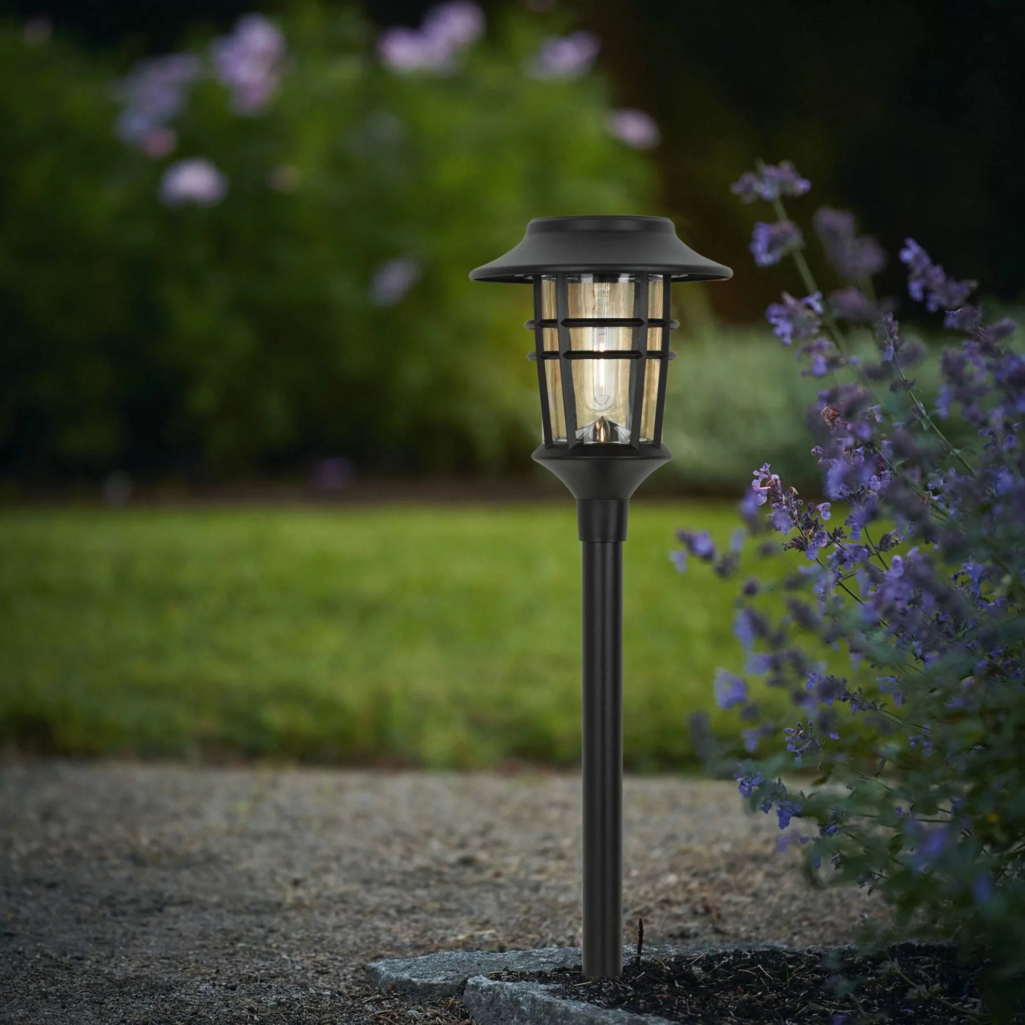Solarleuchten Garten – Wasserdichtes LED-Licht für Terrasse und Außenbereich, Modernes Design, Automatischer Betrieb, IP65 Schutz 0