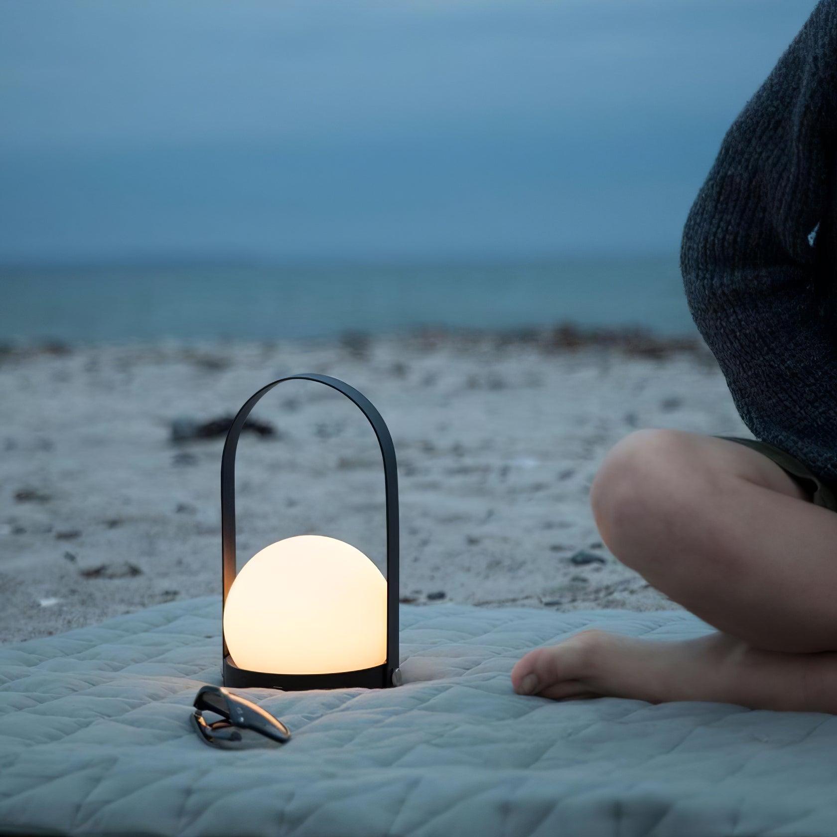 Tragbare Tischlampe mit Warmweißem Licht und Touch-Control – Elegante LED Tischleuchte für Innenräume mit Praktischem Griff 8