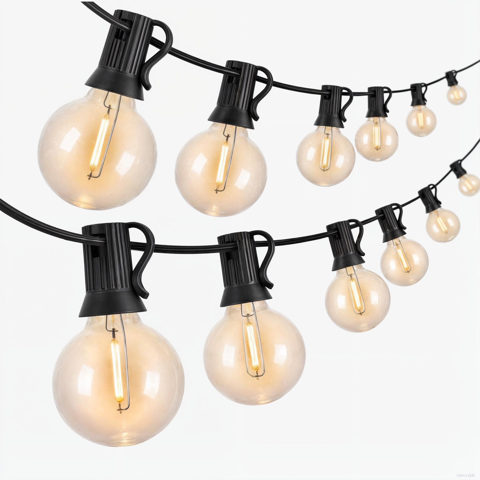 GlowTrail | LED-Lichterkette – Warmes Licht & wetterfestes Design