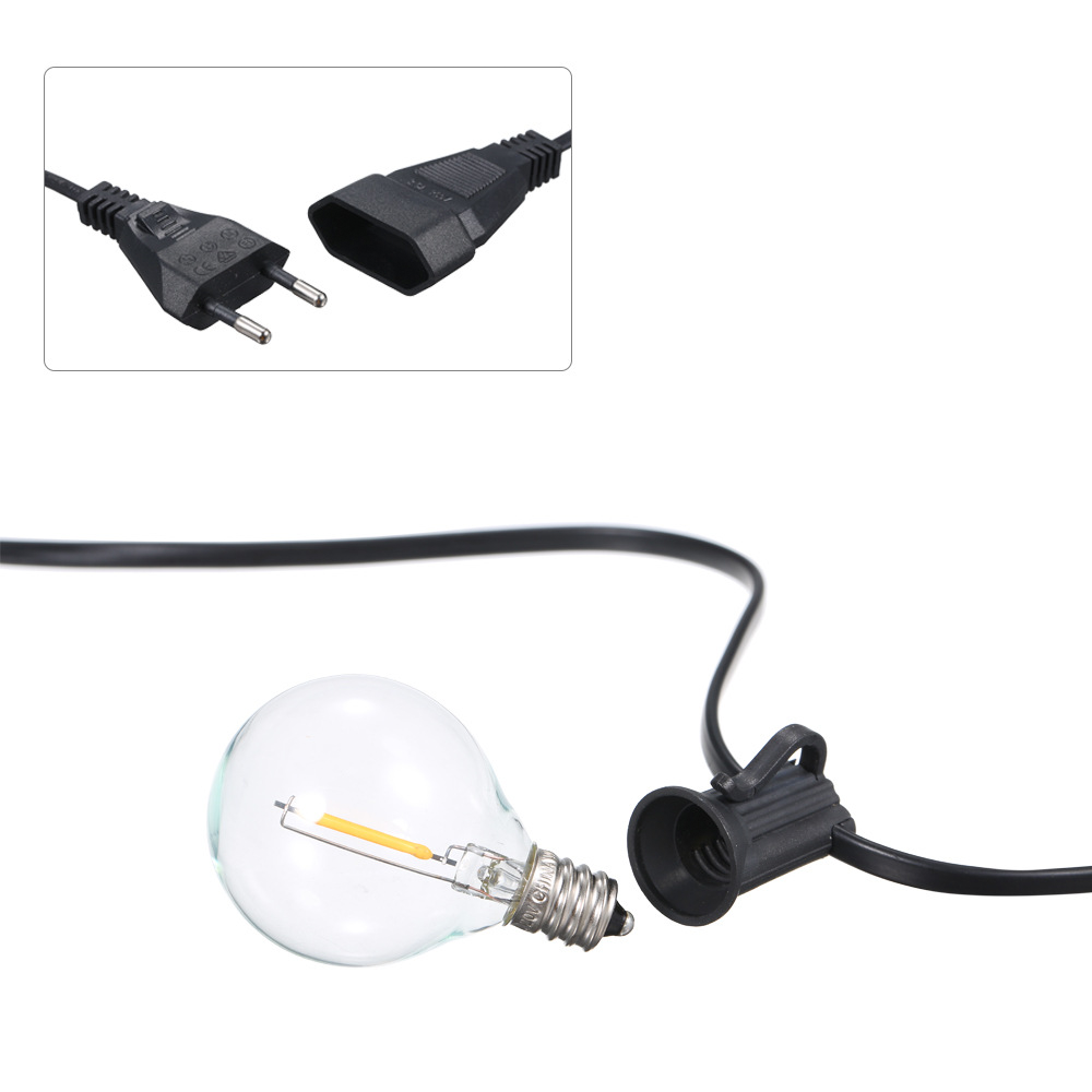 GlowTrail | LED-Lichterkette – Warmes Licht & wetterfestes Design