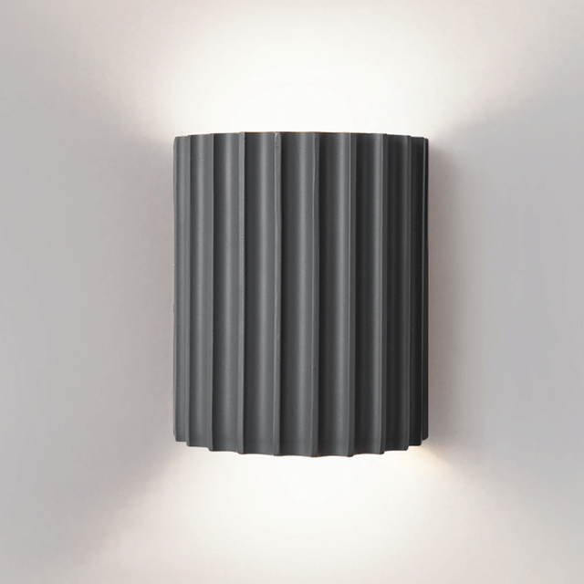 Wandlampe Wellen-Design – Elegante Wandleuchte für Wohnzimmer, Schlafzimmer und Büros, Moderne Beleuchtung, D14.8cm x H16.5cm 10