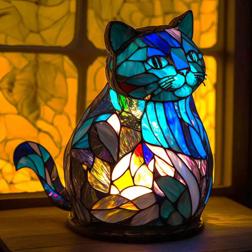 BrightVista | Deko-Lampe – farbenfrohe Tiermotive für stilvolle Wohnräume