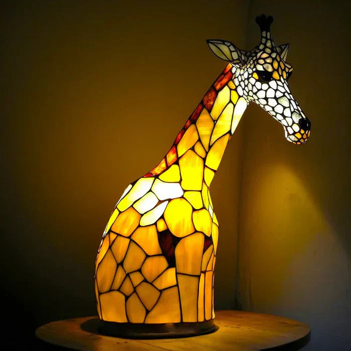 BrightVista | Deko-Lampe – farbenfrohe Tiermotive für stilvolle Wohnräume