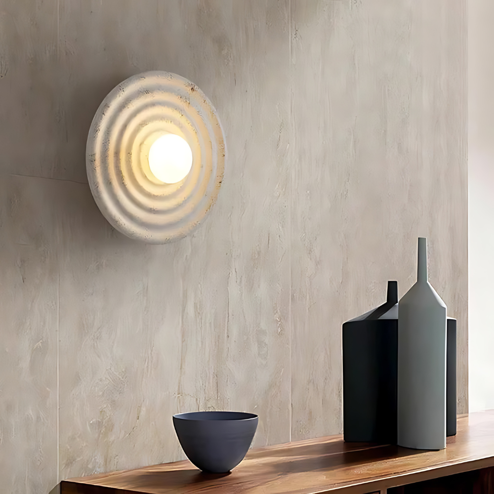 ZenShade | Wandleuchte – Organische Harmonische Lichtästhetik