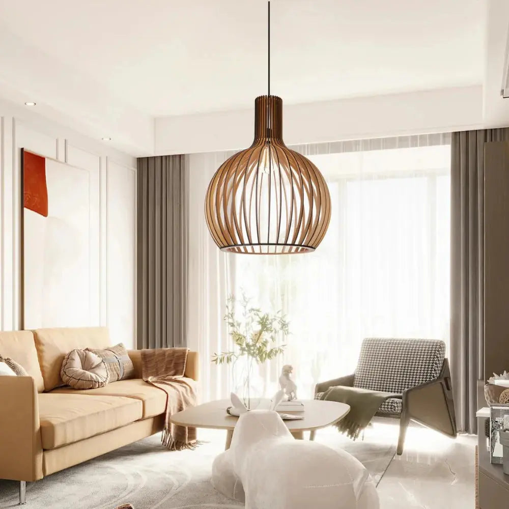 WeaveLoom | Deckenlampe – Harmonisches Geflochtenes Raumlicht