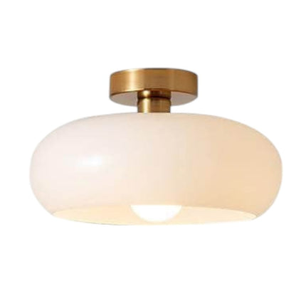 VeluLume | Deckenlampe – Sanftes Bernsteinfarbenes Lichtambiente