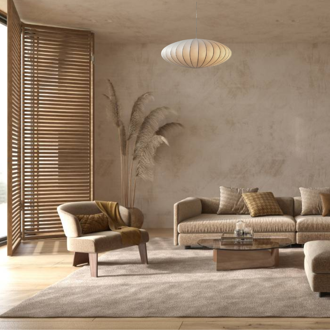 SoraGlow | Deckenlampe – Feines Sanftes Japandi-Lichtspiel